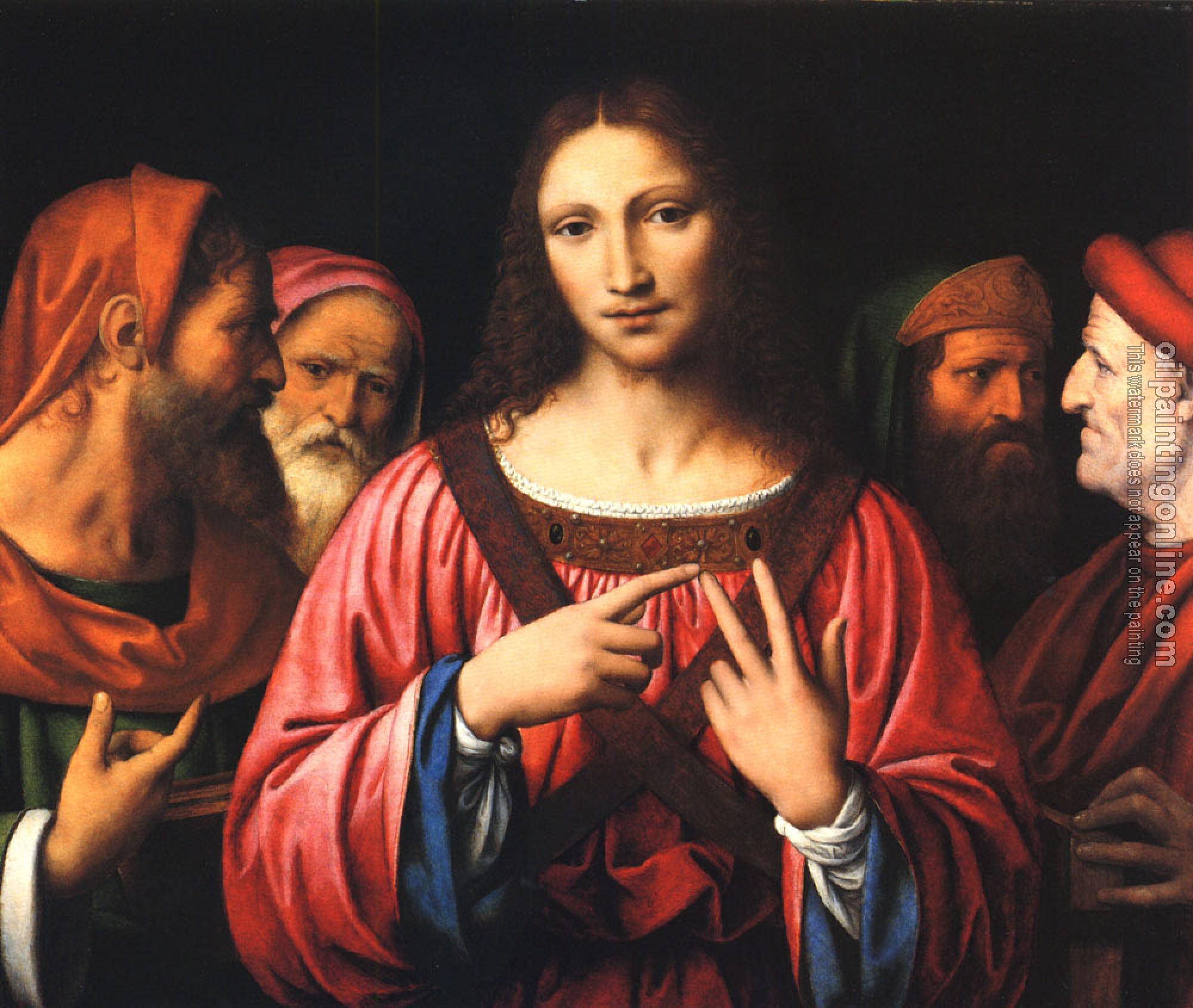 Bernardino Luini - Christ Among the Doctors